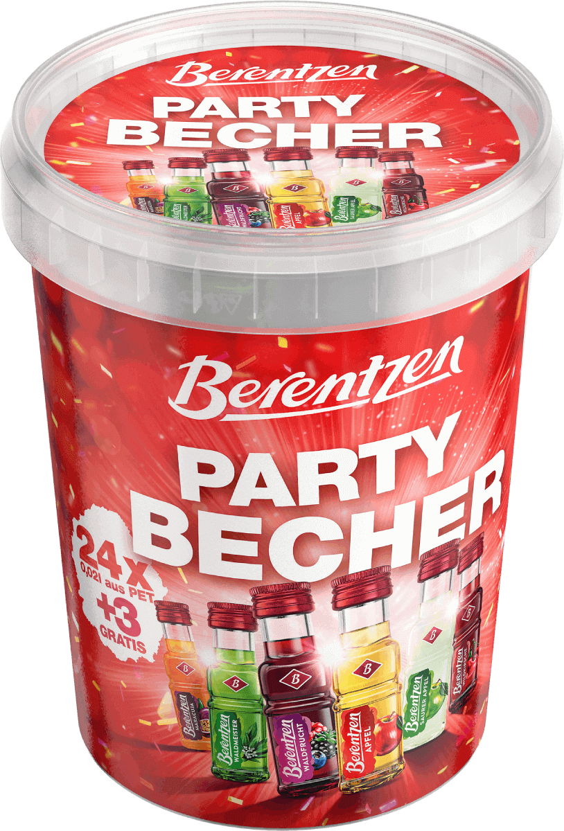 Produktbild Berentzen Minis Partybecher
